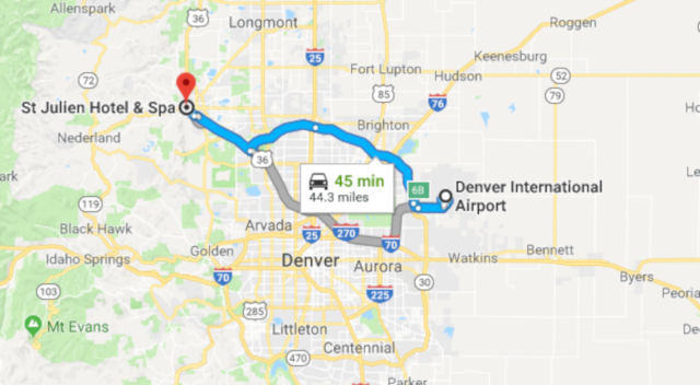 town car service Boulder to dia